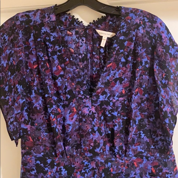 Rebecca Taylor silk blouse with peplum 🌟 - Picture 3 of 6